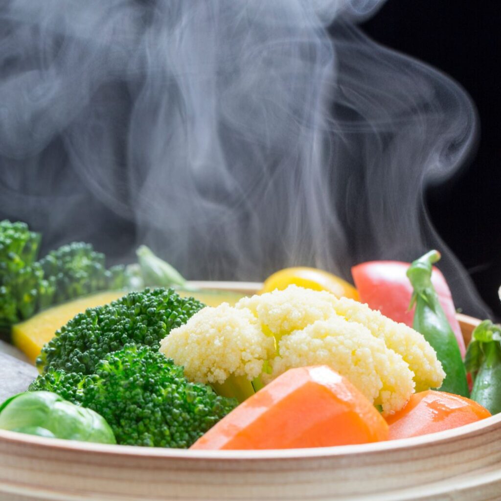 cozinhe a vapor